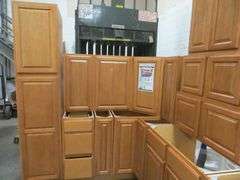 Regal Oak Kitchen cabinet Set 10'x12'