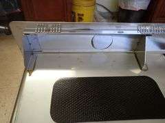 Stainless Steel Sink 9"x23"x34"