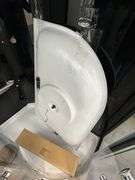 Black Luxury Shower 32"x47" LHD, Jetted, With Many Accessories
