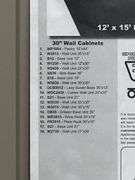 Mojave Shaker Kitchen Cabinet Set 12'x15'