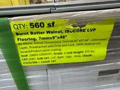 Burnt Butter Walnut ISOCORE LVP Flooring 7mmx9"x48"
