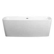 Canvas White Equility 66"x30" Free Standing Bathtub