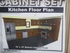Sonona Wheat Kitchen Cabinet Set 10'x15'
