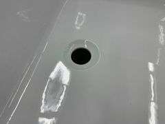 White IMPACT Drop-In Bathtub End Drain Acrylic 66"x34"