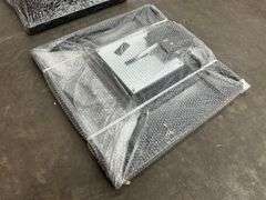 Outdoor Propane Fire Pit With Glass Windscreen 30"x30"