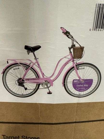 Schwinn Women's Lulu 26" Cruiser Bike - Pink/White