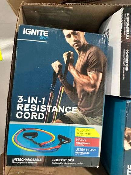 3 Boxes Of Ignite Resistance Cords (3x$)