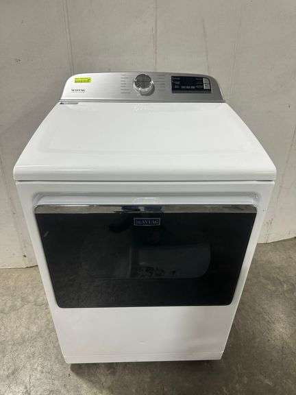 7.4 cu. ft. 240-Volt Smart Capable White Electric Vented Dryer with Hamper Door and Steam, ENERGY ST