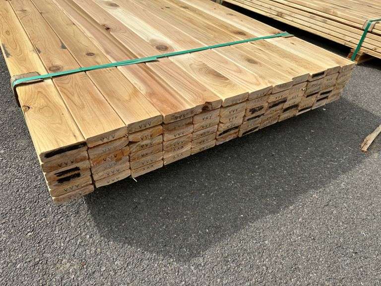 Western Red Cedar Decking 5/4"x4"x6'