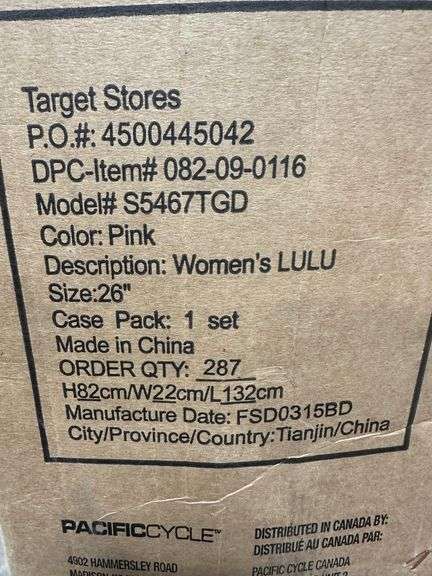 Schwinn Women's Lulu 26" Cruiser Bike - Pink/White