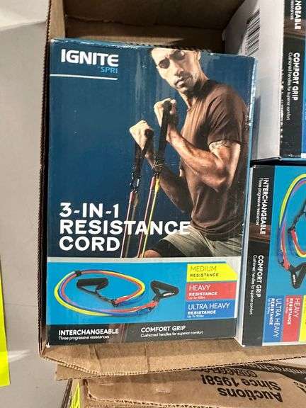 3 Boxes Of Ignite Resistance Cords (3x$)