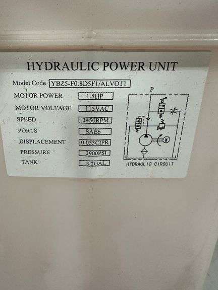 NorTrac Auto Hoist AC Power Unit