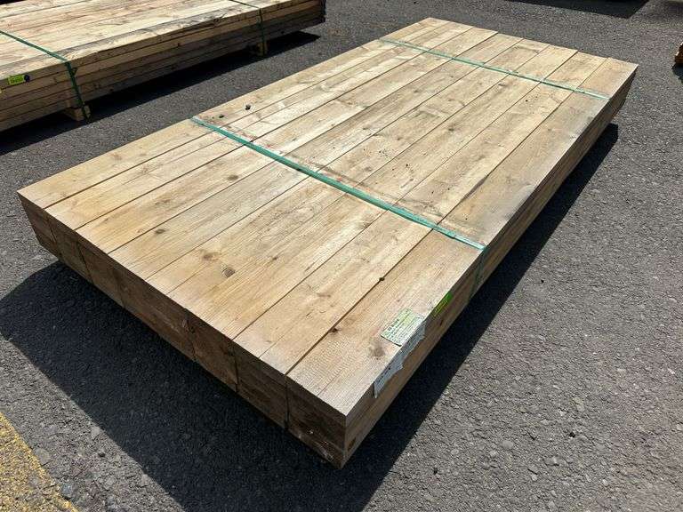 Euro Spruce Dimensional Lumber 2"x6"x92-5/8"-93 3/4"
