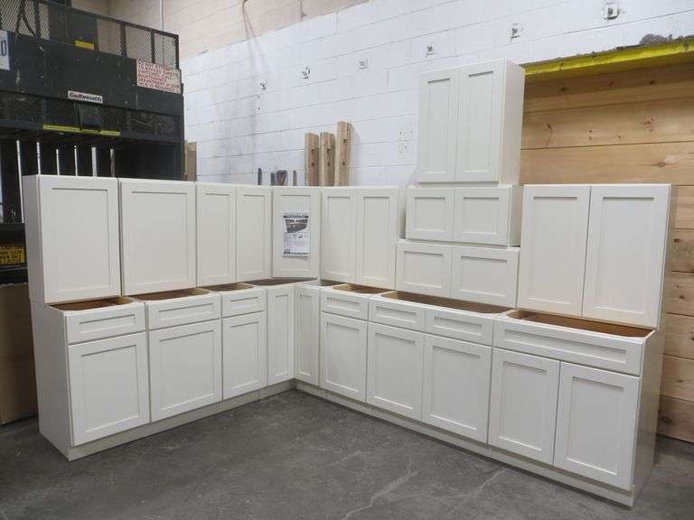 Arcadia Linen Kitchen Cabinet Set 10'x15'