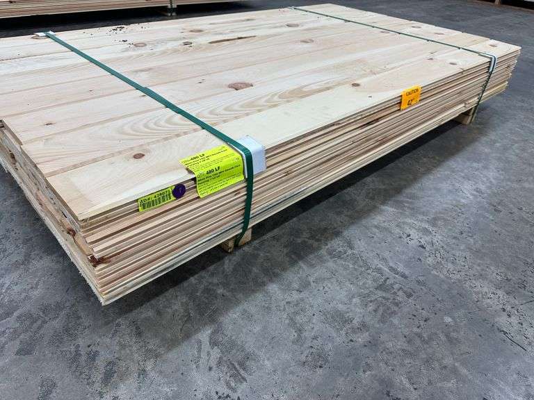 White Pine T&G WP4 Smooth Face Paneling 1"x6"x6'