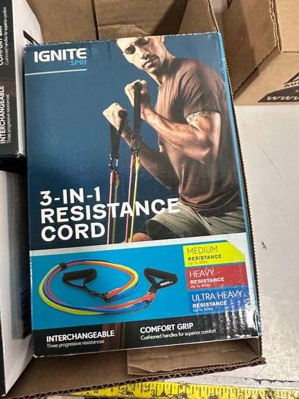 3 Boxes Of Ignite Resistance Cords (3x$)