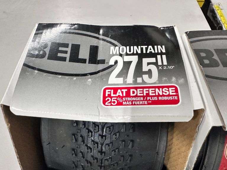 27.5" Mountain Tire & MasterLock Bike Lock (3x$)