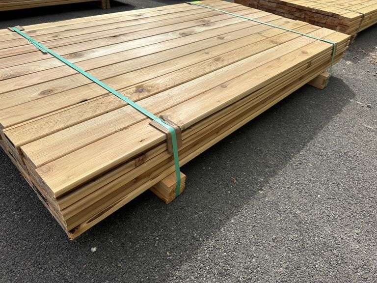 Western Red Cedar Decking 5/4"x4"x6'