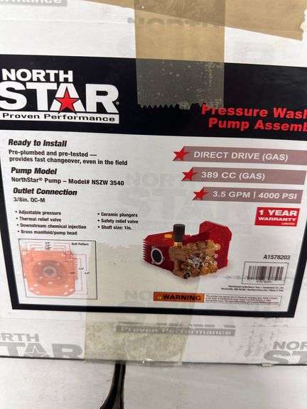 NorthStar Pressure Washer Pump