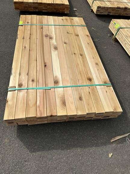 Western Red Cedar Decking 5/4"x4"x6'
