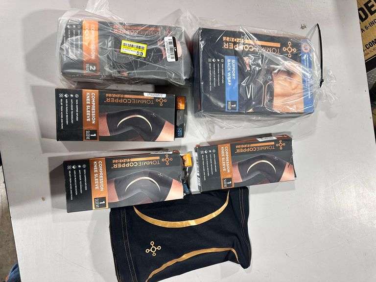 CopperFit Support Back Wrap And Compression Socks And Sleeves