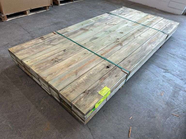 Pressure Treated Decking 5/4"x6"x8'