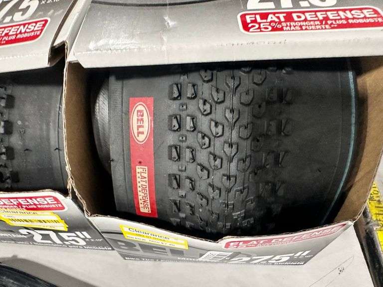 27.5" Mountain Tire & MasterLock Bike Lock (3x$)