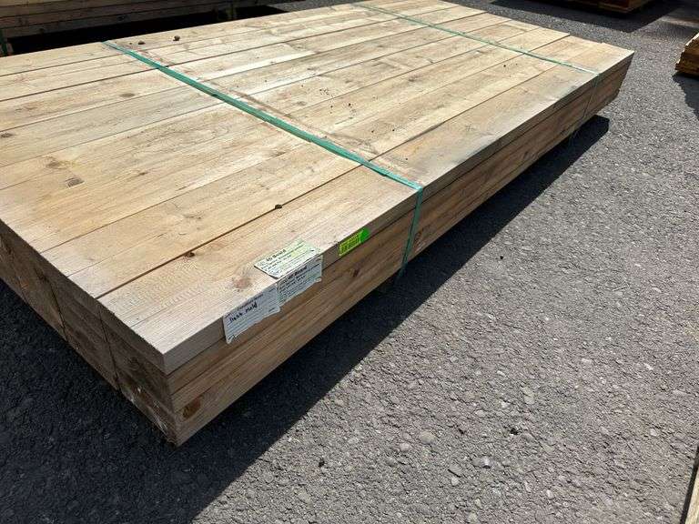 Euro Spruce Dimensional Lumber 2"x6"x92-5/8"-93 3/4"
