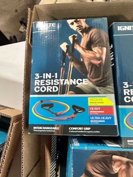 3 Boxes Of Ignite Resistance Cords (3x$)