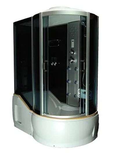 Black Luxury Shower/Tub 32"x60" RHD Jetted, With Many Accessories