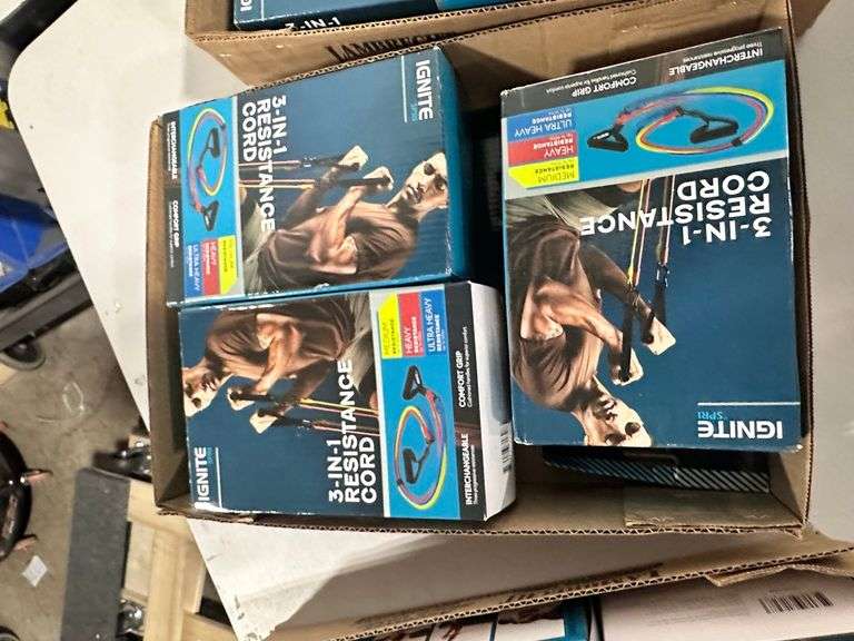 3 Boxes Of Ignite Resistance Cords (3x$)
