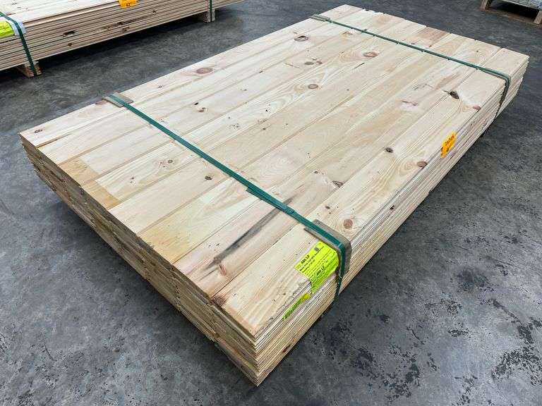 White Pine T&G WP4 Smooth Face Paneling 1"x6"x6'