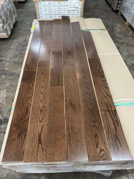 Oak Tuscan Brown Hardwood Flooring 3/4"x5"xRL