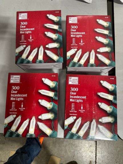 300 Clear Incandescent Mini Lights