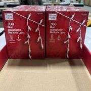 Home Accents Holiday 200 Count Warm White Mini Icicle Lights