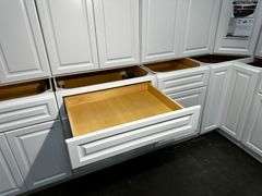 Newport White Kitchen Cabinet Set 12'x15'
