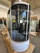 Black Luxury Shower/Tub 32"x60" RHD Jetted, With Many Accessories