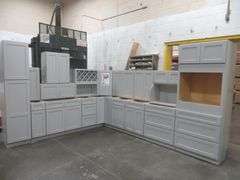 Stone Harbor Gray Kitchen Cabinet Set 12'x15'