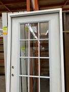 Exterior 15 Lite Fiberglass Door 36"x80" RH
