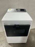 7.4 cu. ft. 240-Volt Smart Capable White Electric Vented Dryer with Hamper Door and Steam, ENERGY ST