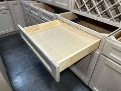 Assembled Sonona Wheat Kitchen Cabinet Set 10'x16'x10'