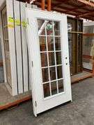 Exterior 15 Lite Fiberglass Door 36"x80" RH