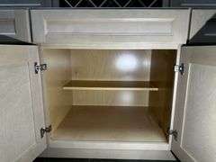 Assembled Sonona Wheat Kitchen Cabinet Set 10'x16'x10'