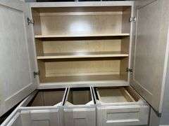 Assembled Sonona Wheat Kitchen Cabinet Set 10'x16'x10'