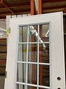 Exterior 15 Lite Fiberglass Door 36"x80" RH