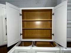 Newport White Kitchen Cabinet Set 12'x15'