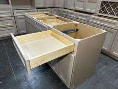 Assembled Sonona Wheat Kitchen Cabinet Set 10'x16'x10'