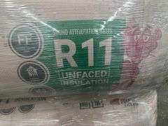 R-11 Unfaced Fiberglass Bagged Insulation