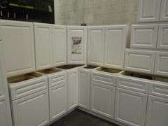Newport White Kitchen Cabinet Set 10'x15'