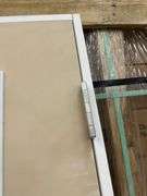 Exterior Full Decorative Glass Fiberglass Door 36"x80" LH